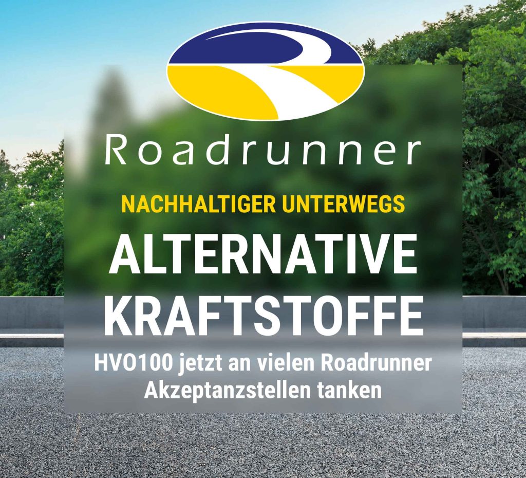 Alternative Kraftstoffe bei Roadrunner