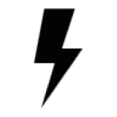 Blitz-Icon – Ladestrom für Elektrofahrzeuge